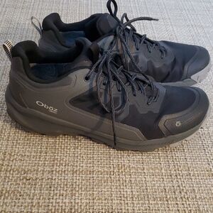 Men's Black and Gray Shoes